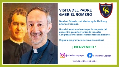 Exclusiva visita del Padre Gabriel Romero
