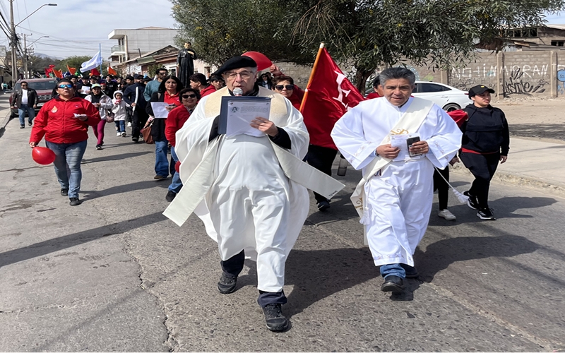 Procesión de Don Bosco se toma las calles de Copiapó