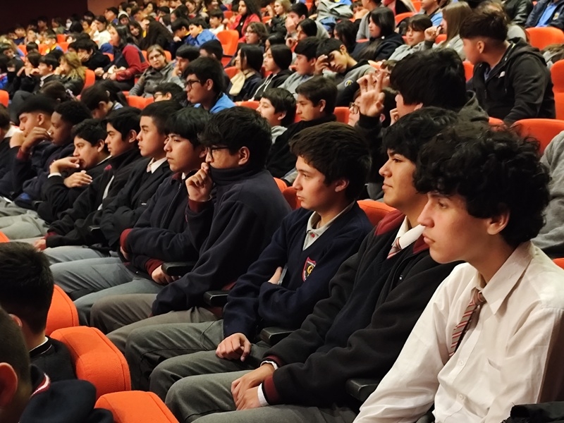 Alumnos de Salesianos Copiapó asisten a clase magistral de Música en el Centro Cultural de Copiapó