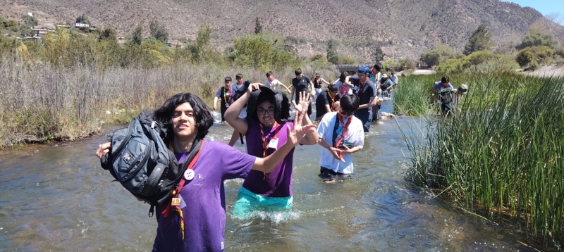 Campamento scout: Pioneros de Copiapó y La Serena se unen en El Molle