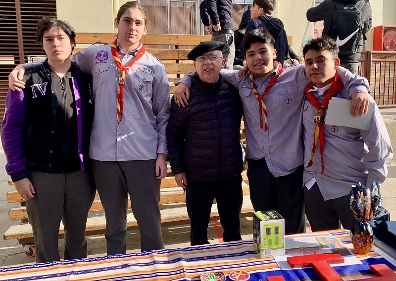 Alumnos de Salesianos Copiapó participaron en actividad de promoción del Movimiento Juvenil Salesiano