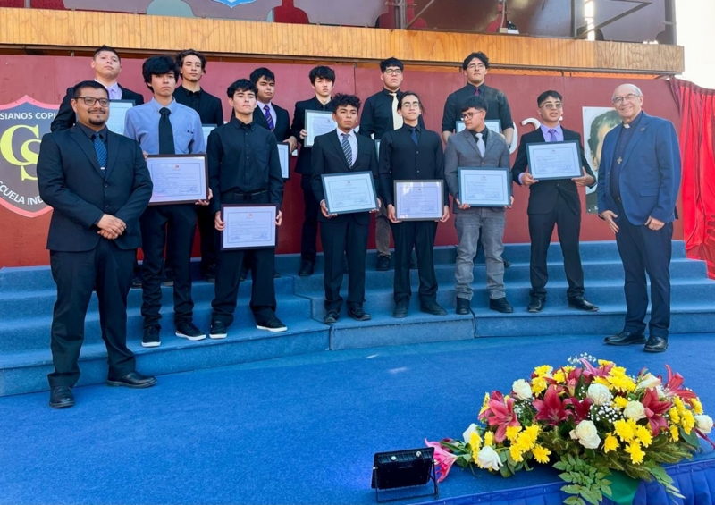 Escuela Industrial Salesianos Copiapó Celebra Solemne Ceremonia de Titulación Promoción 2024